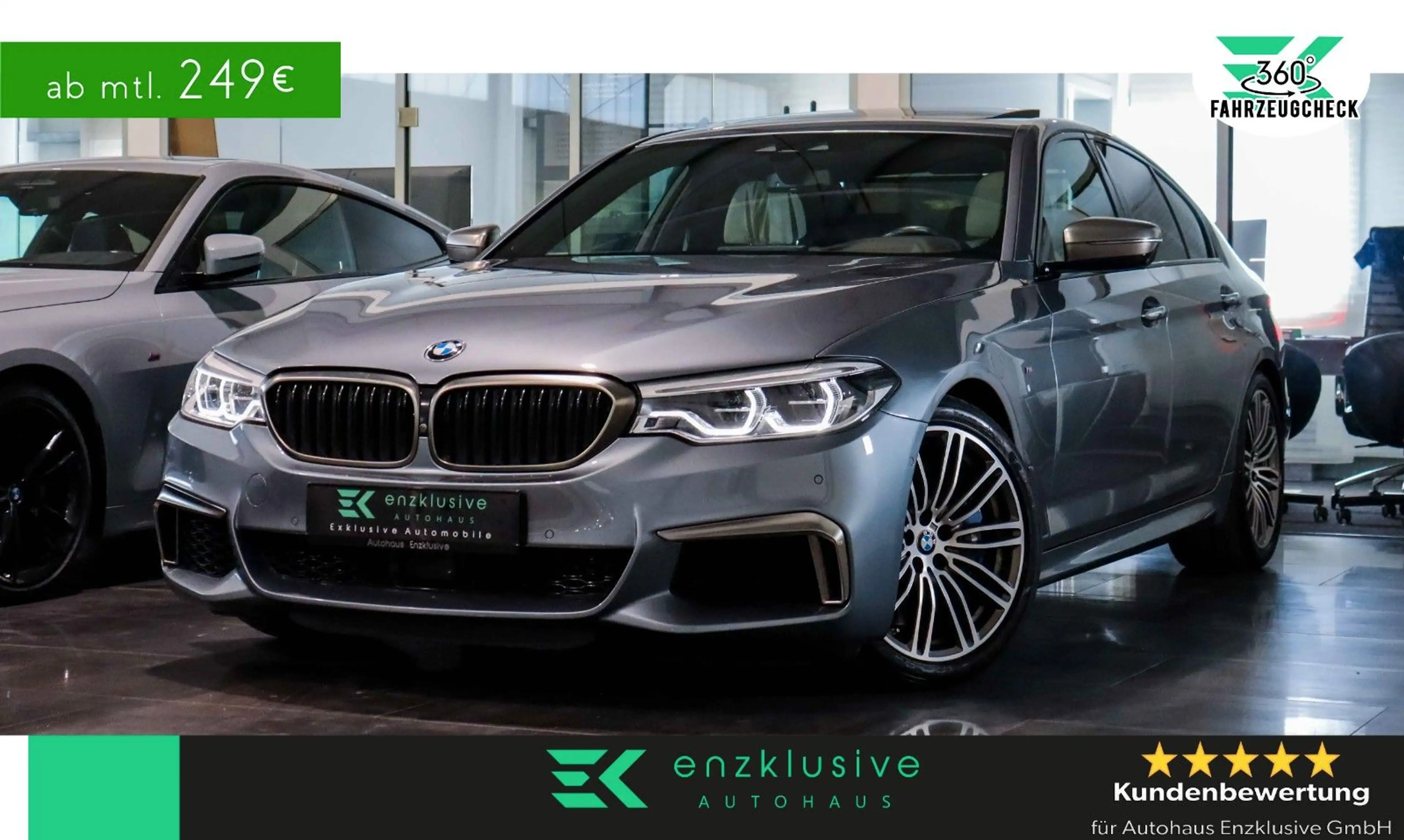 BMW 550 i xDrive GLASDACH*SOFT-CLOSE*KEYLES*H&K*VOLL