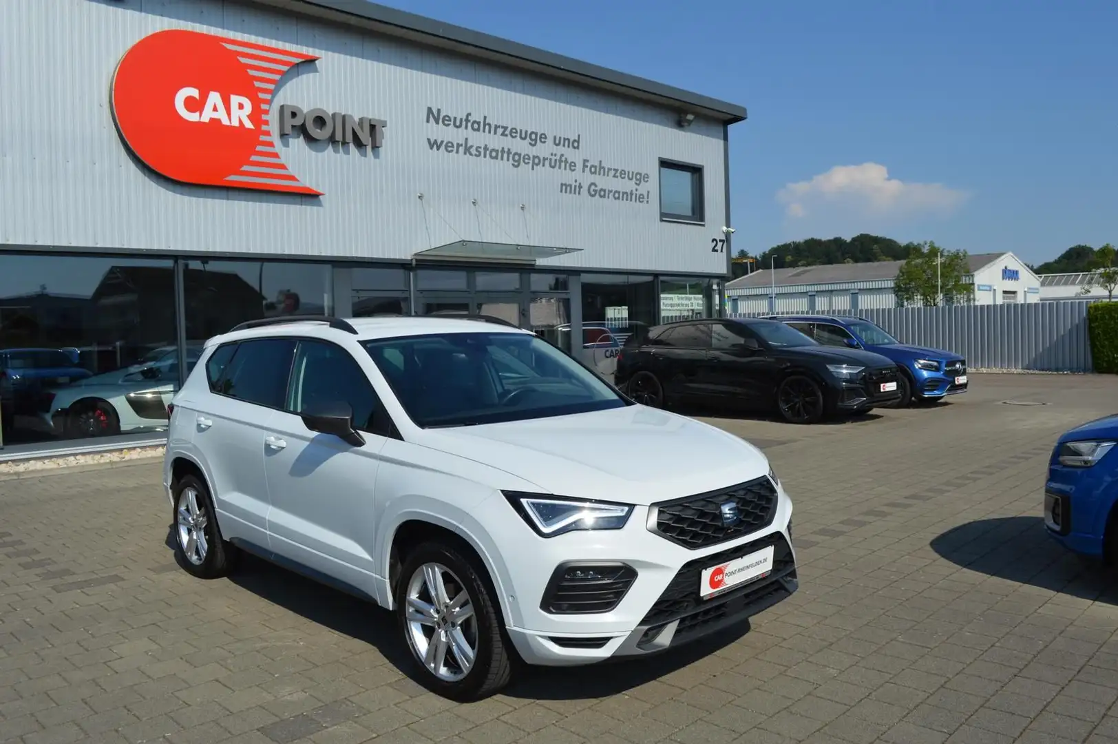 SEAT Ateca FR *Virtual*Kamera*LED*AHK*Klima*CarPlay* Weiß - 1