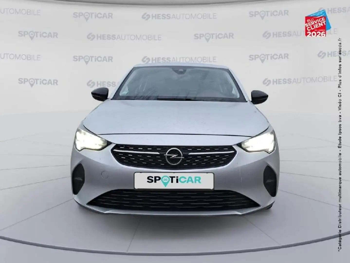 Opel Corsa-e 1.2 75ch Elegance Business Gris - 2