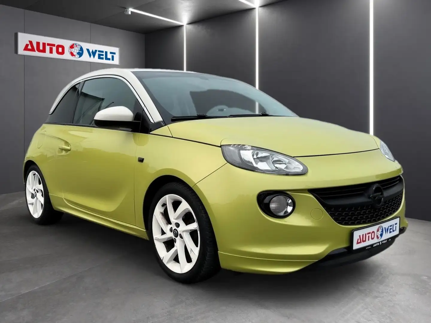 Opel Adam 1.4 16V Slam OPC-Line Teil-Leder Klimaauto Verde - 2
