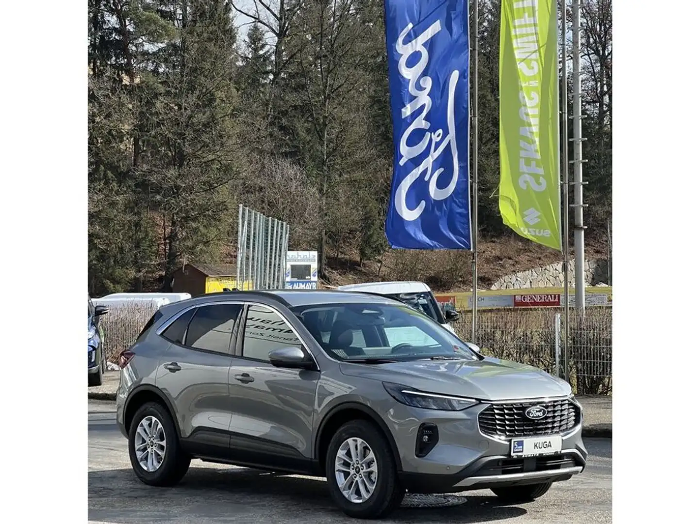 Ford Kuga Hybrid Titanium Silber - 2