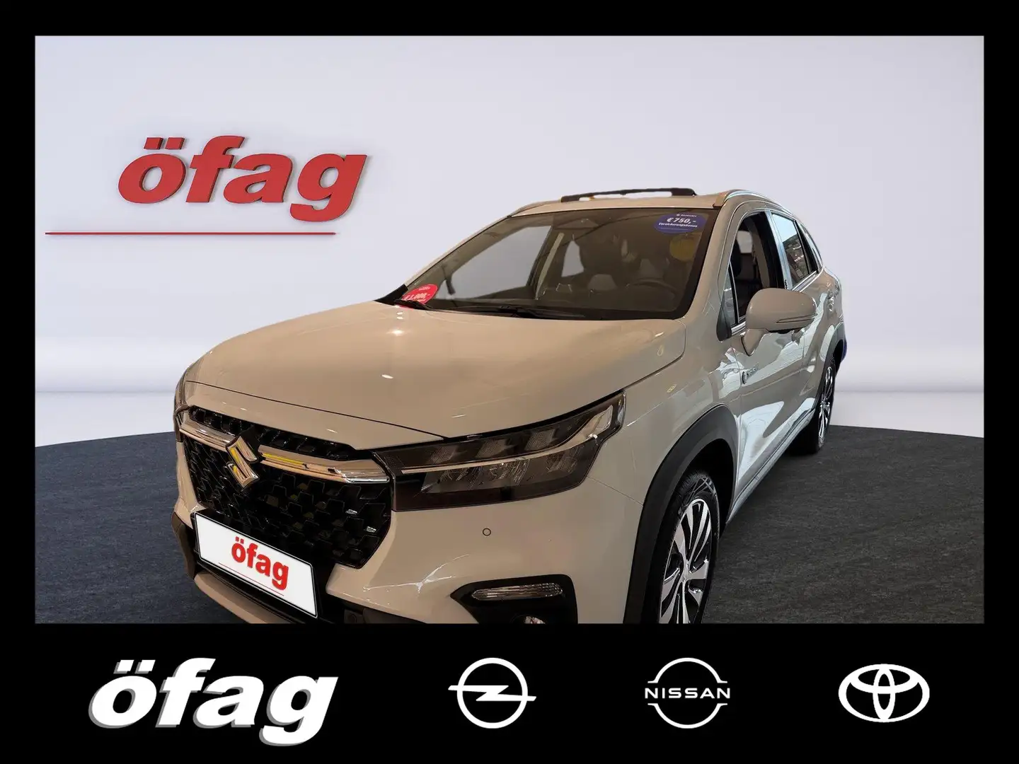 Suzuki S-Cross 1.4 GLX Hybrid flash ACC+LED+SD Weiß - 1