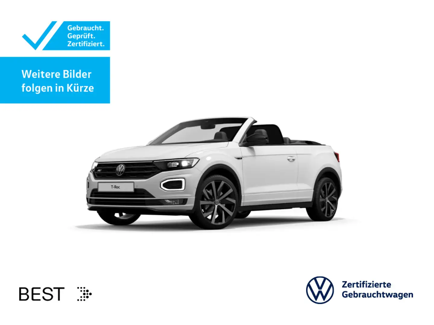 Volkswagen T-Roc 1.5 TSI DSG R-LINE*BLACK-STYLE*L Blanc - 1
