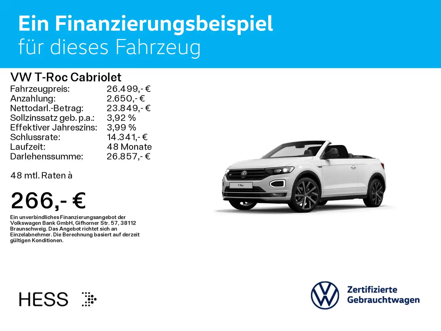 Volkswagen T-Roc 1.5 TSI DSG R-LINE*BLACK-STYLE*L Blanc - 2