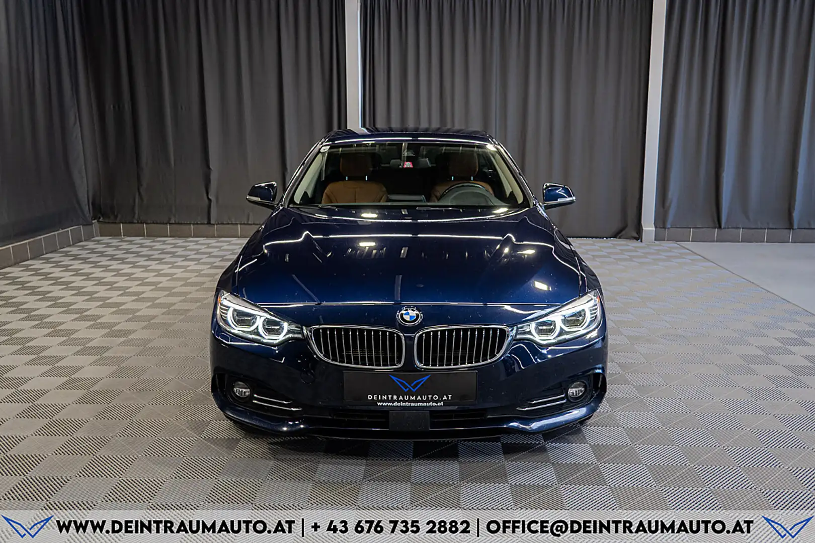 BMW 420 d xDrive Gran Coupe Aut.*1-BESITZ*PICKERL NEU* Blau - 2