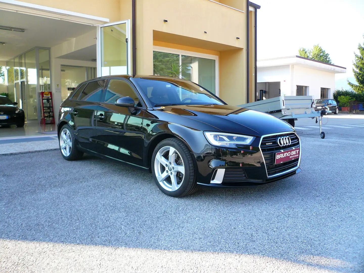Audi A3 SPORT- QUATTRO-190cv-STRONIC Noir - 1
