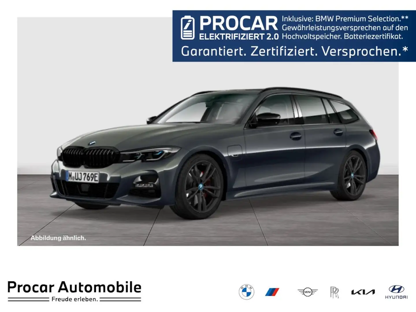 BMW 330 e xDrive Tour. M Sport HUD+AHK+PANO+LASER+ACC+HIFI Grau - 1