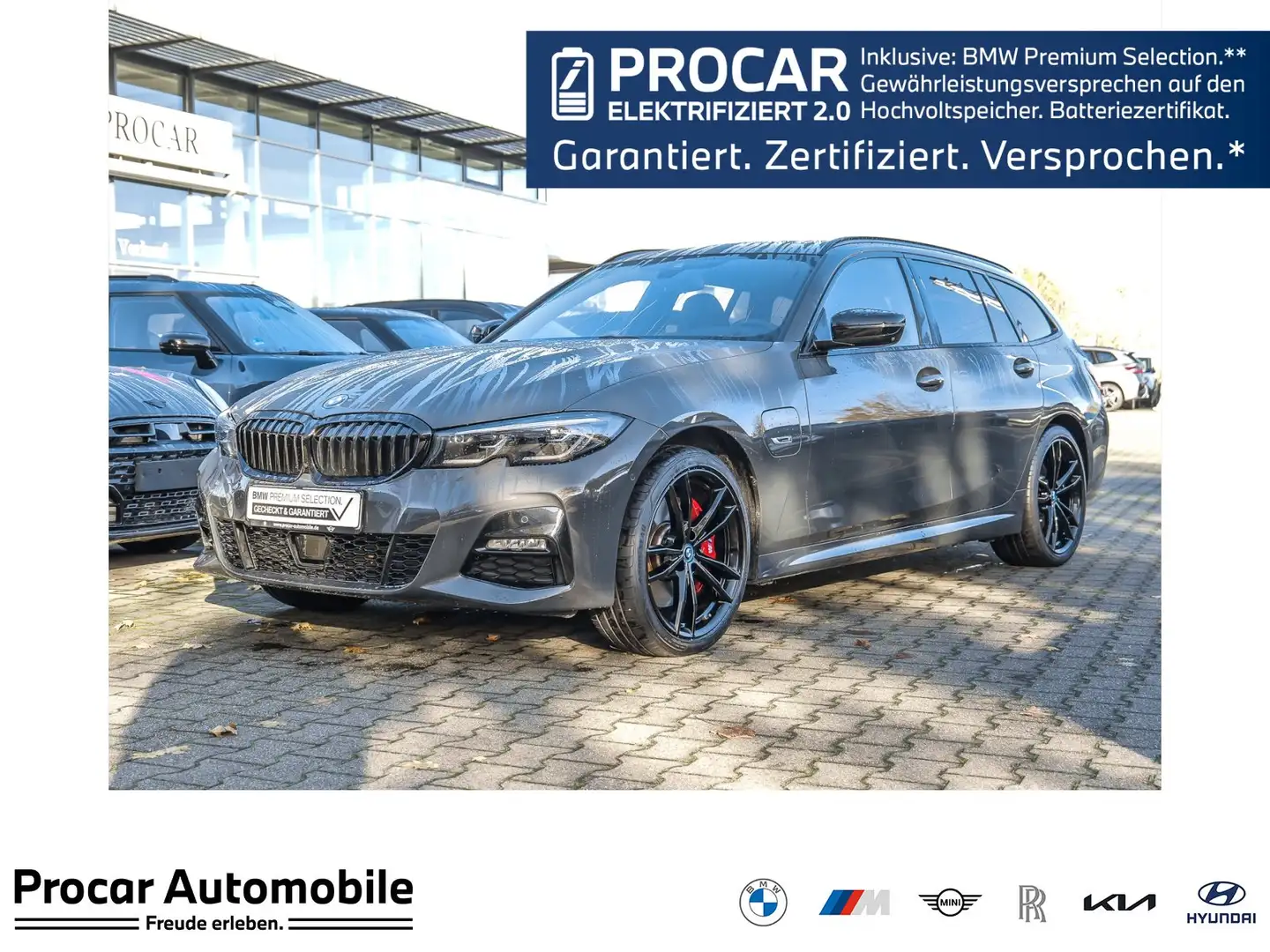 BMW 330 e xDrive Tour. M Sport HUD+AHK+PANO+LASER+ACC+HIFI Gris - 1