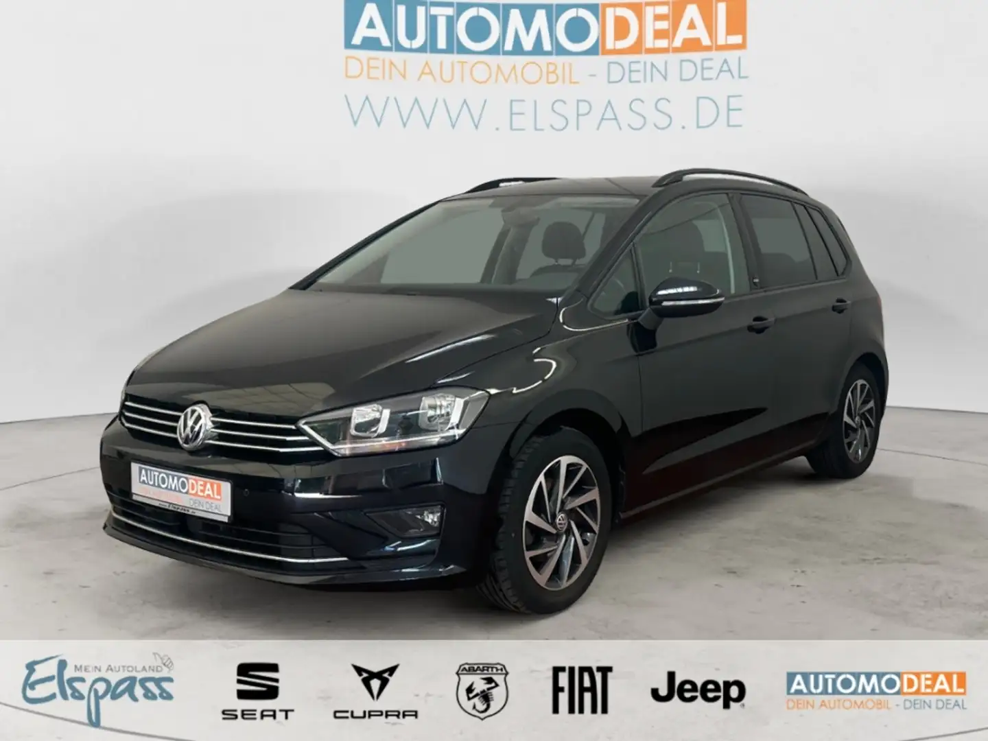 Volkswagen Golf Sportsvan Sound VII NAV AHK ACC SITZ.HZG TEMPOMAT APPLE/ANDR Nero - 1