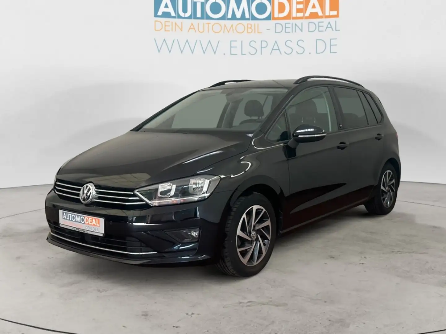 Volkswagen Golf Sportsvan Sound VII NAV AHK ACC SITZ.HZG TEMPOMAT APPLE/ANDR Nero - 2