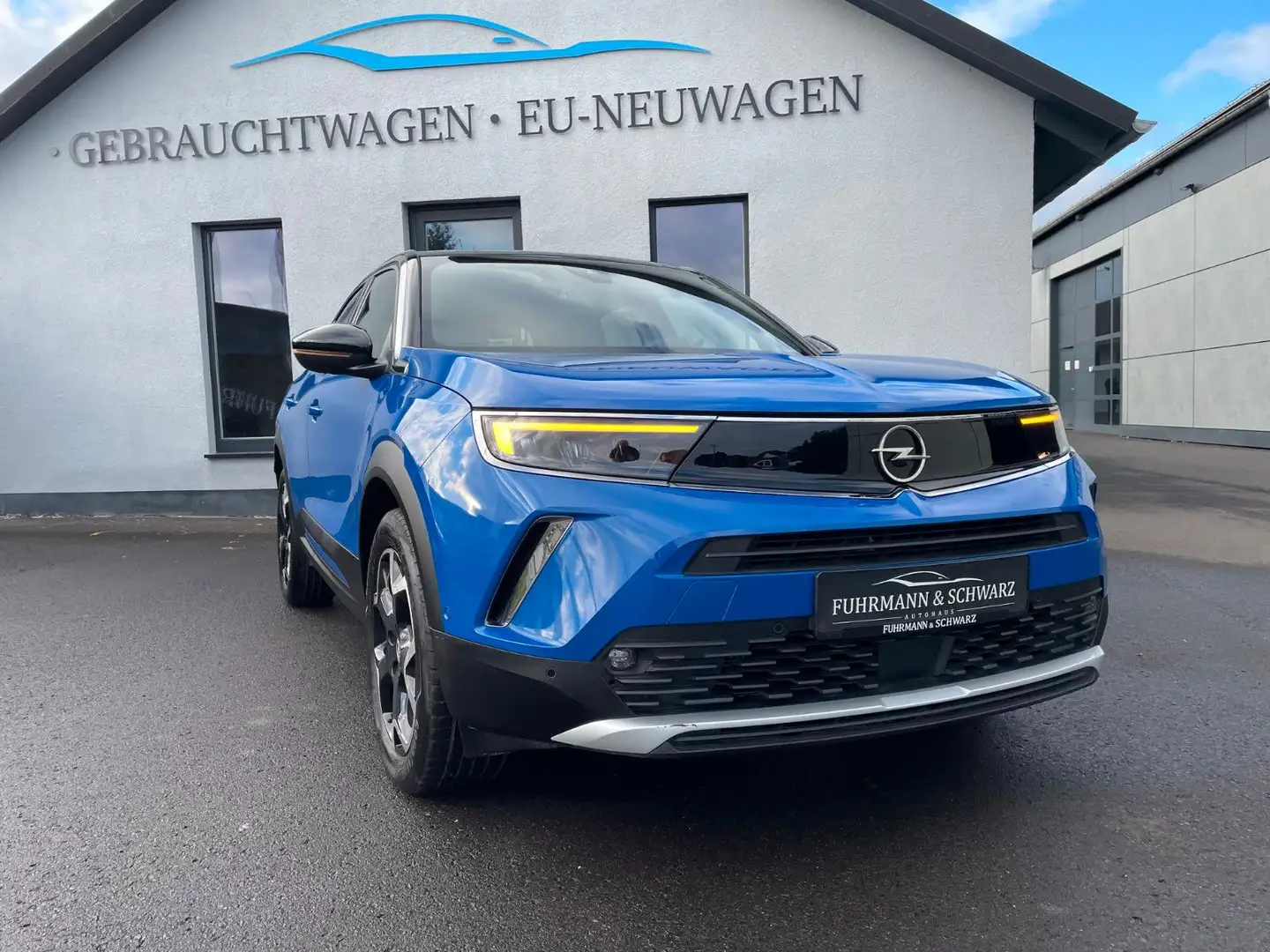 Opel Mokka 130PSTurbo Autom.Ultimate AHK,Rfkam,18Zoll Bleu - 1