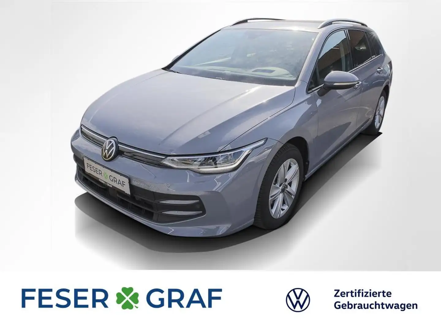 Volkswagen Golf 8 Variant Life 1.5 eTSI DSG Navi Kamera HUD LED Grau - 1