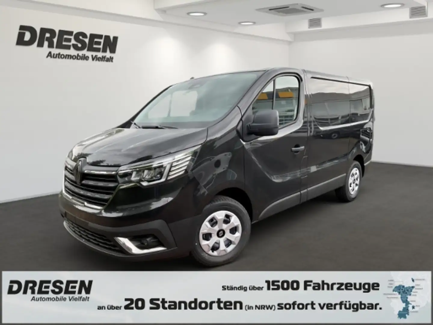 Renault Trafic Kasten Komfort L1H1 3,0t Blue dCi 130 *SORT Schwarz - 1