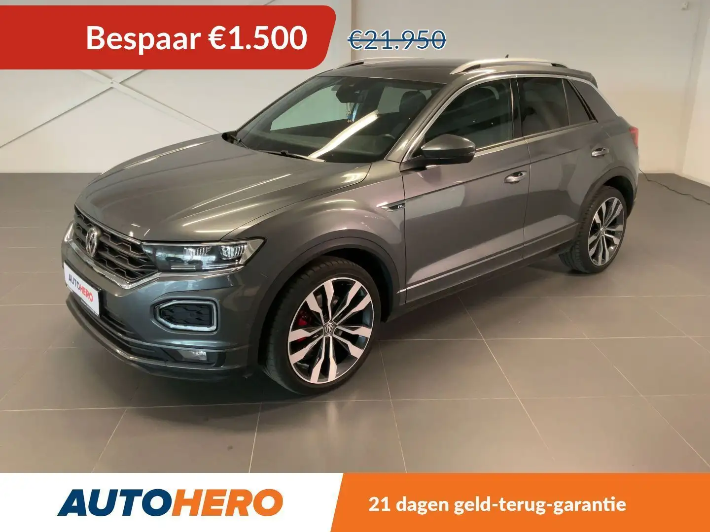 Volkswagen T-Roc 1.5 TSI ACT Sport Grijs - 1