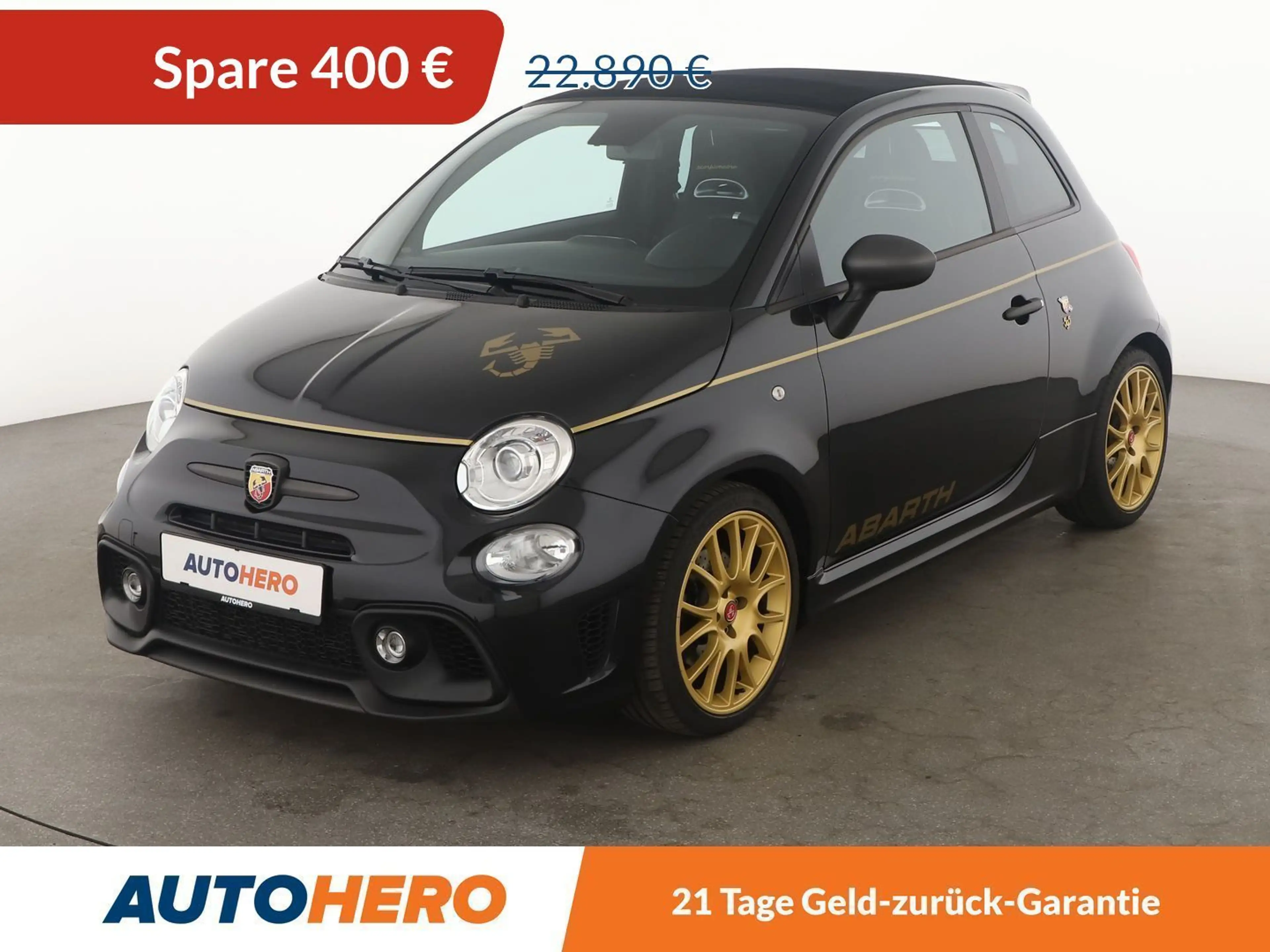 Abarth 595C 1.4 Turbo Scorpioneoro *NAVI*BiXENON*PDC*ALU*KLIMA