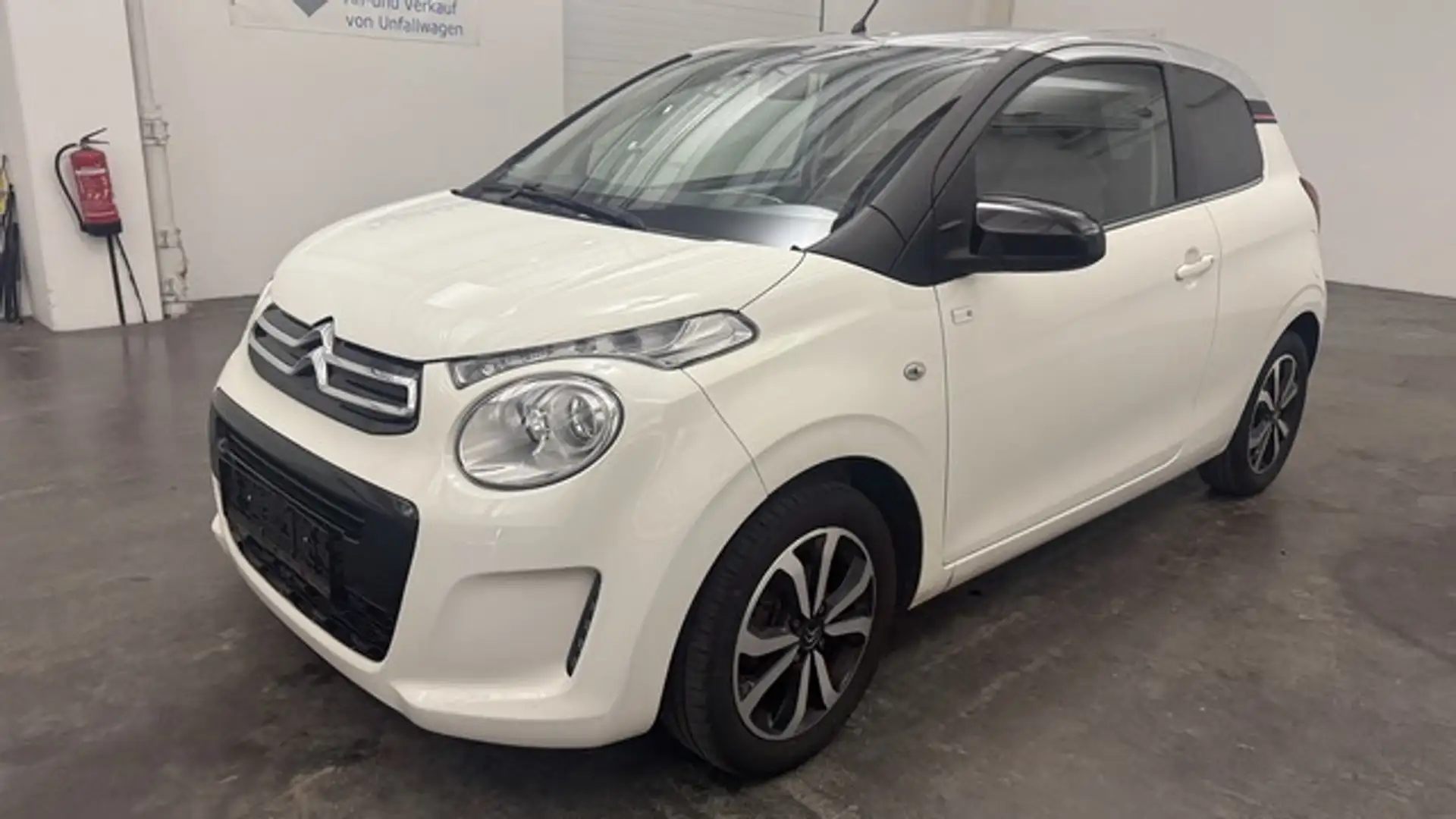 Citroen C1 Elle *SHZ*Climatronic* Blanc - 2
