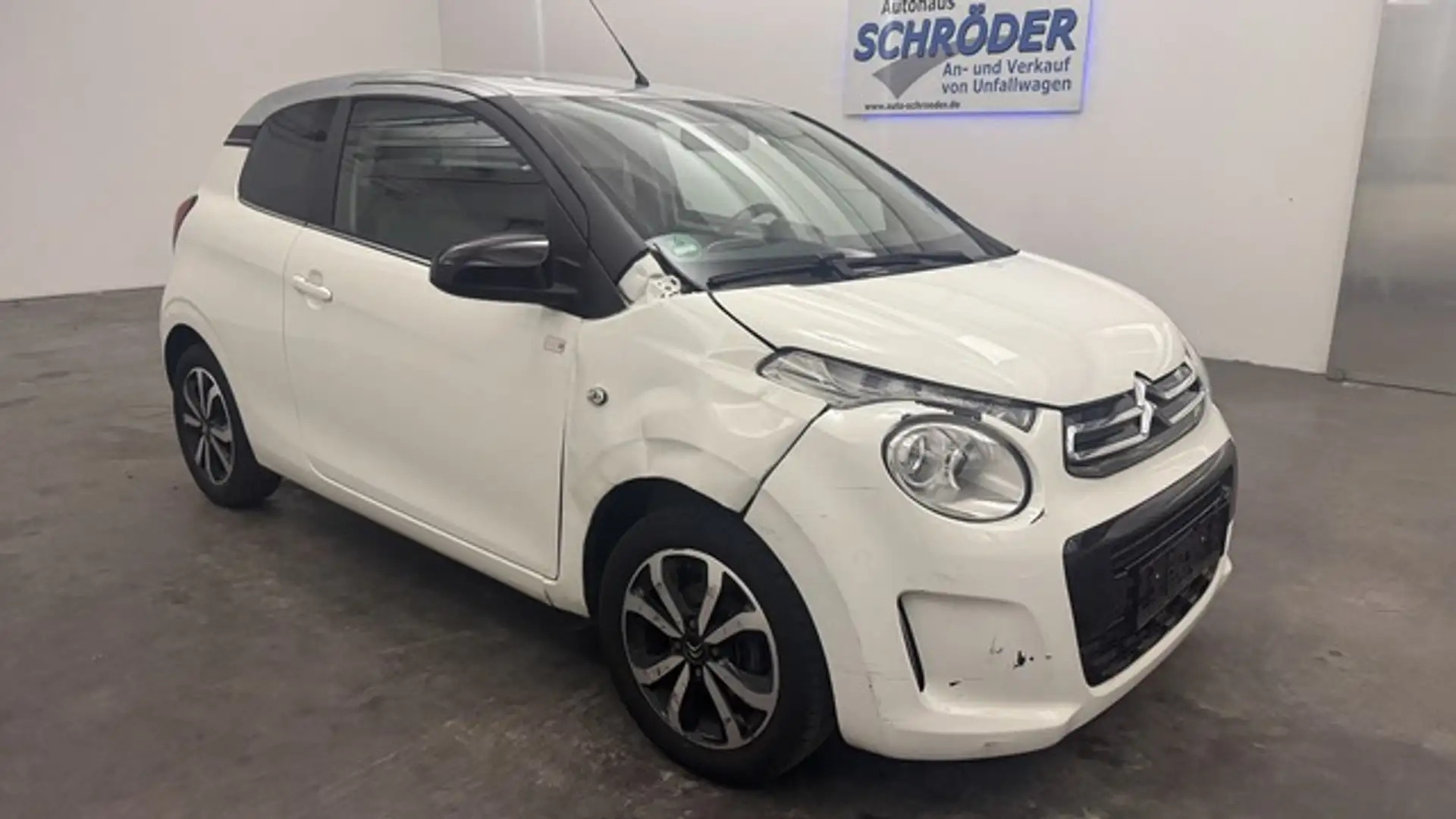 Citroen C1 Elle *SHZ*Climatronic* Blanc - 1