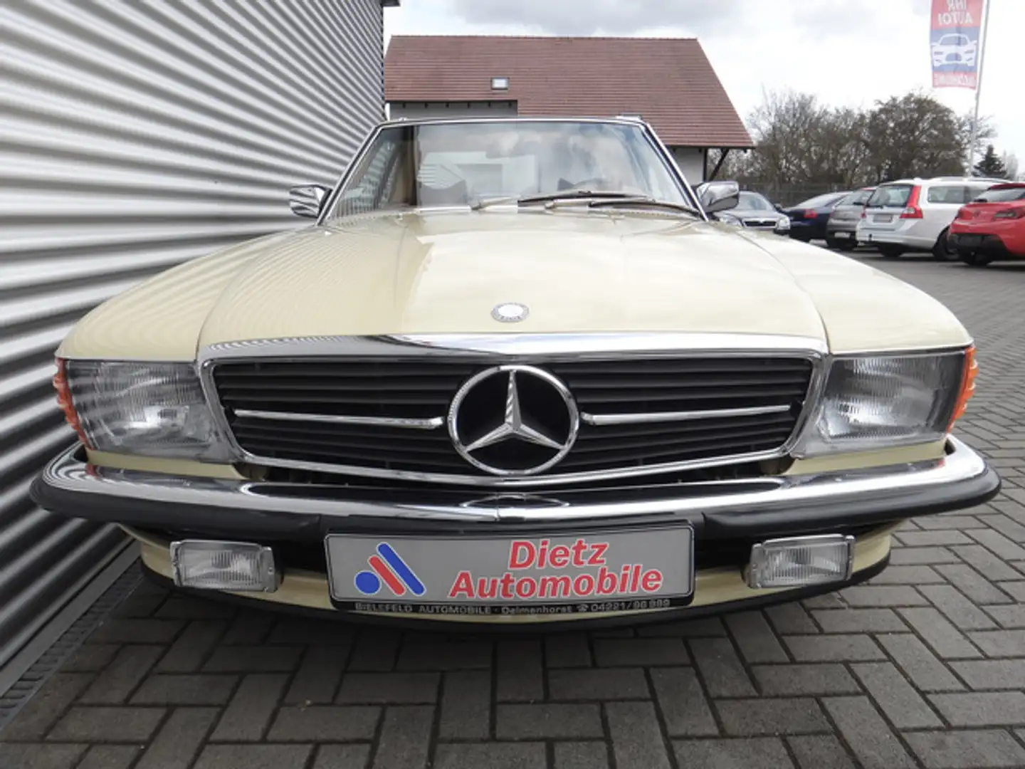 Mercedes-Benz SL 450 R 107 Note 1+ TAUSCH  MÖGLICH+++ Gelb - 2