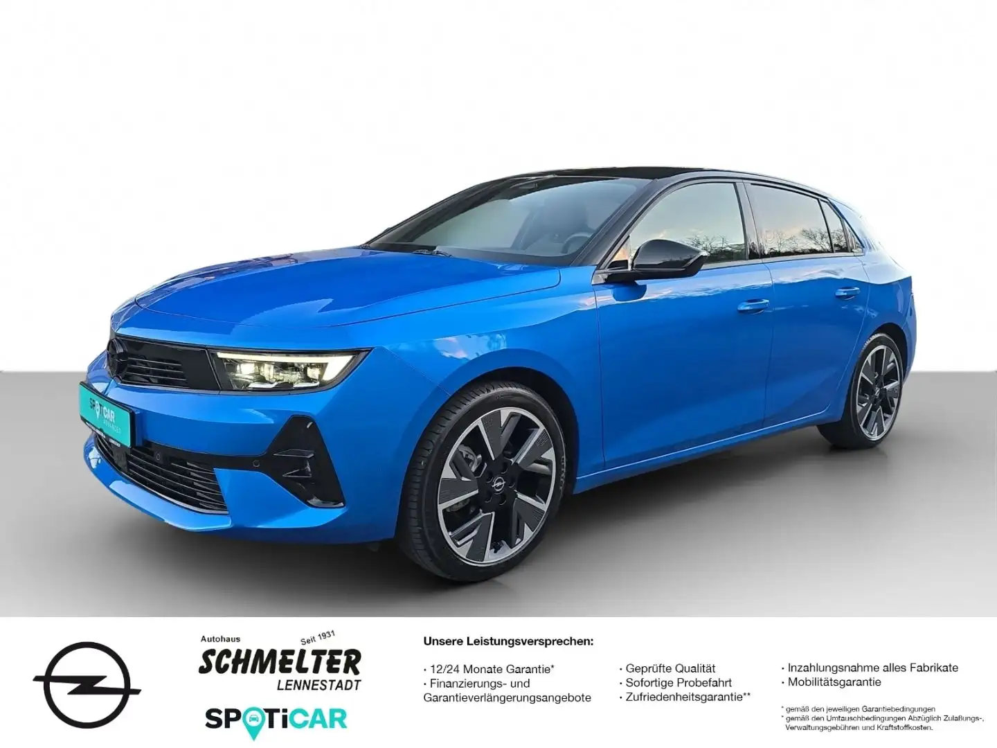 Opel Astra Electric Ultimate Paket,18 Zoll,Schiebedac Синій - 1