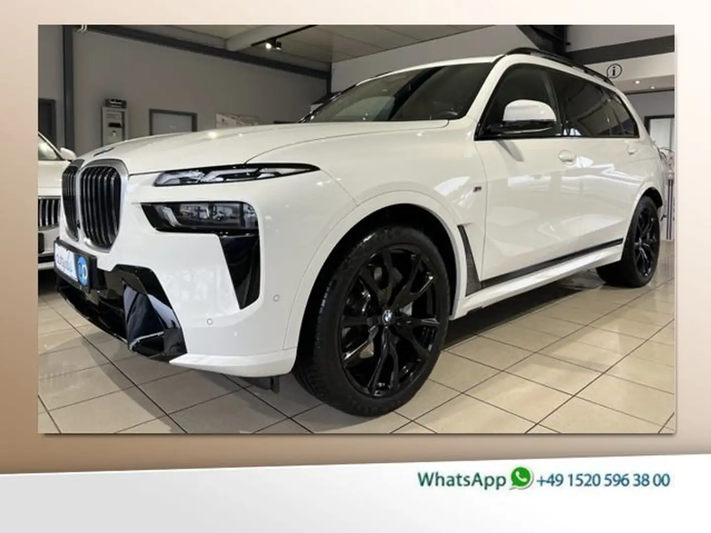 BMW X7 xDrive40d M-Sport 22" SkyLounge ACC Standhzg Blanc - 1