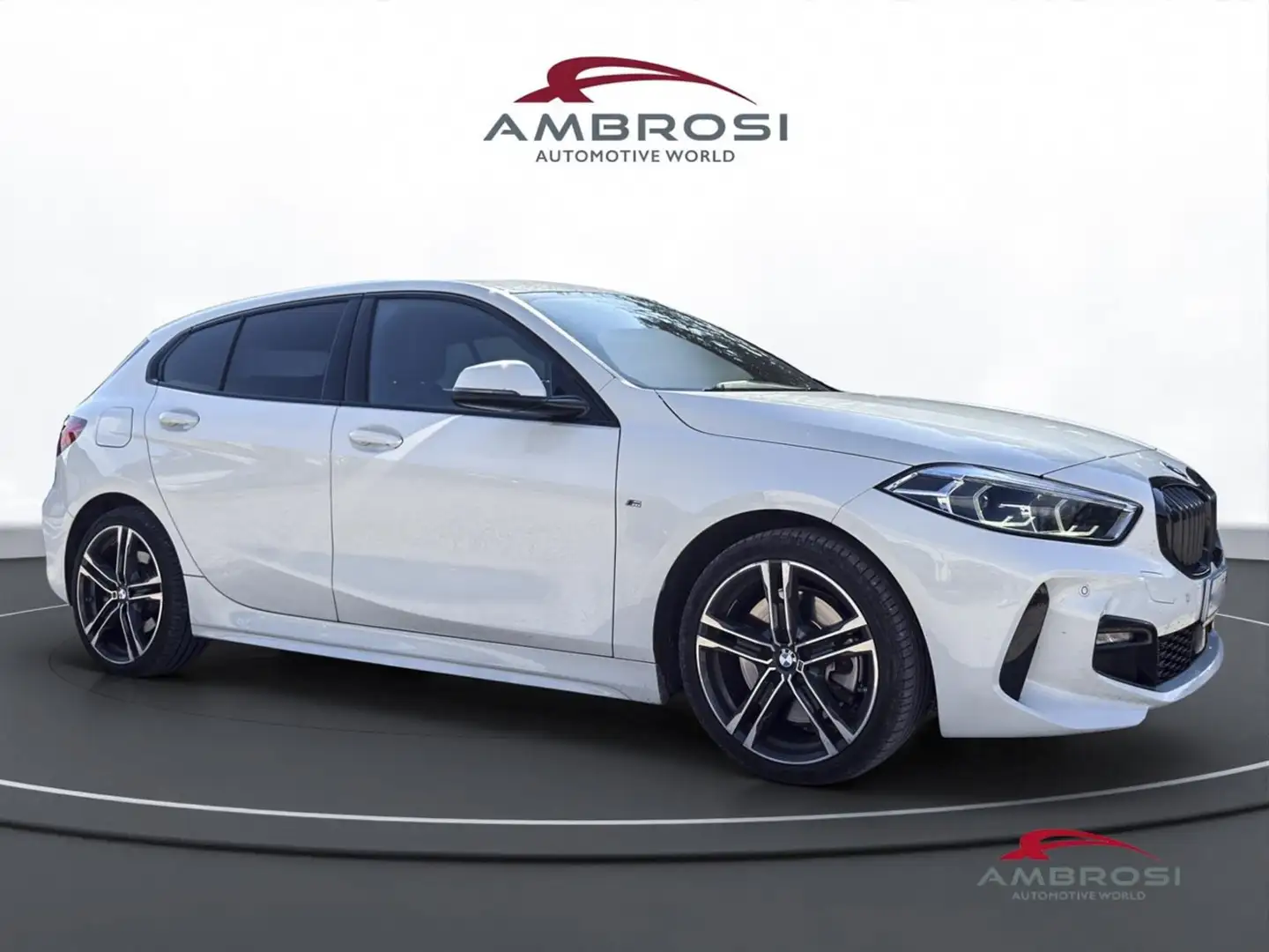 BMW 120 120d Msport xdrive auto Blanc - 2