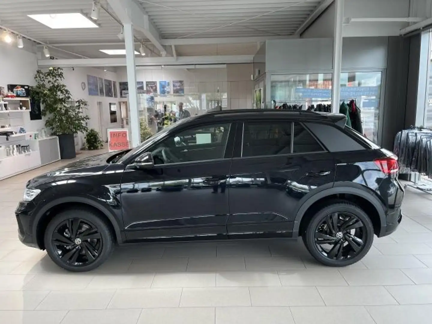 Volkswagen T-Roc 2.0 TDI DSG SCR R-Line "Black Style" AHK NAV Schwarz - 1
