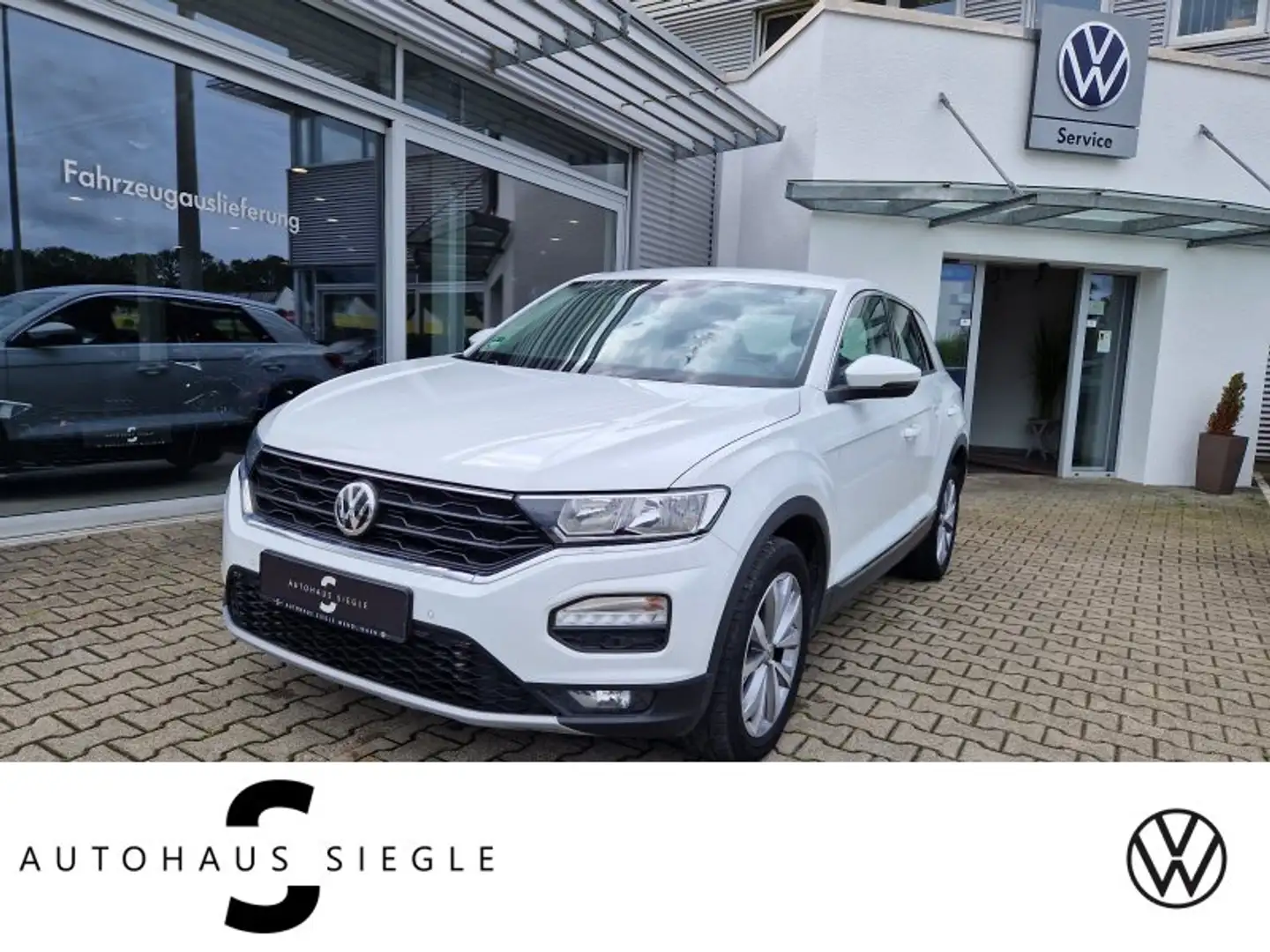 Volkswagen T-Roc 2.0 TDI Style 4Motion DSG ACC Navi Climatronic Sit Bianco - 1