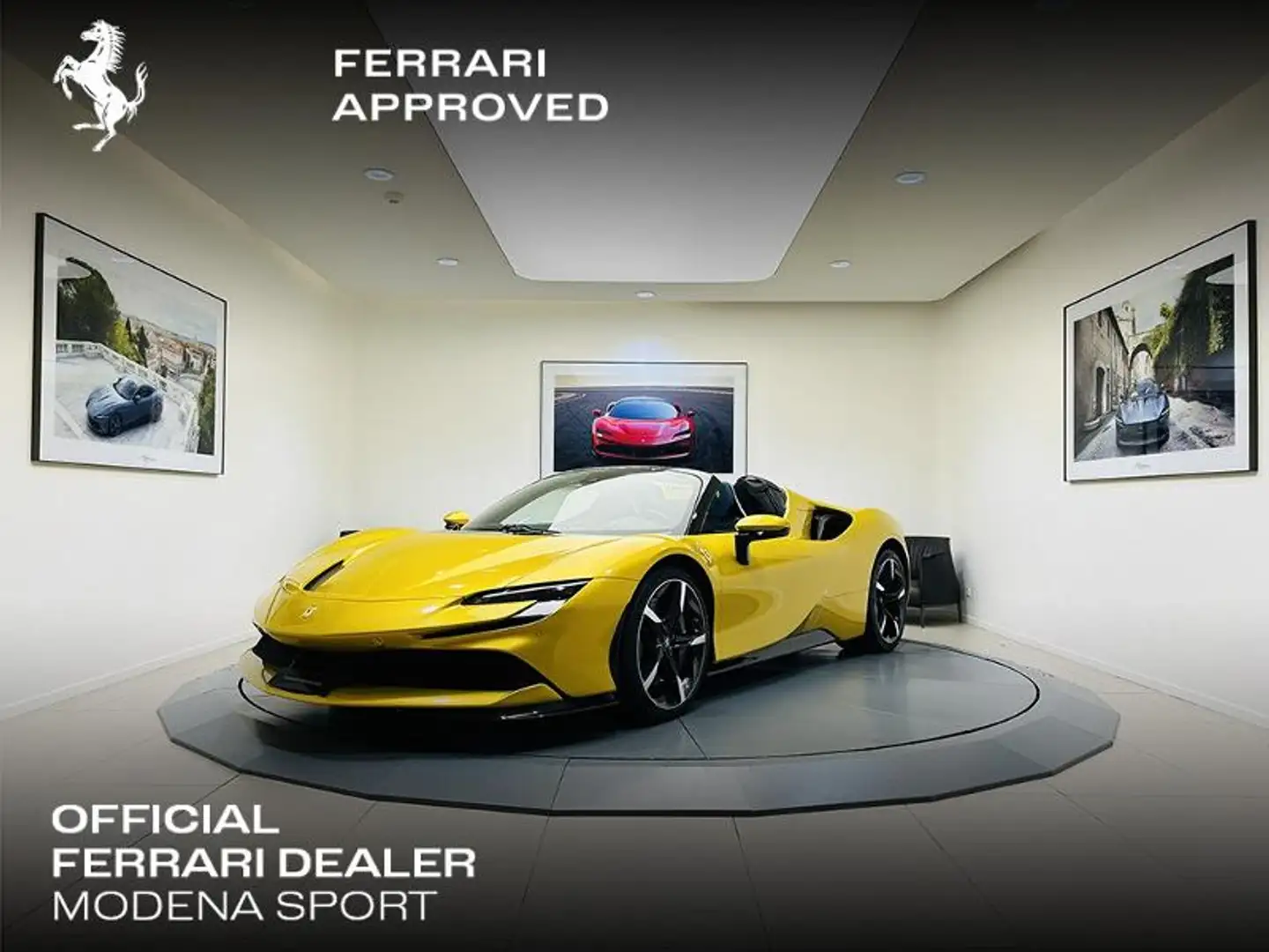 Ferrari SF90 Spider Spider Jaune - 1