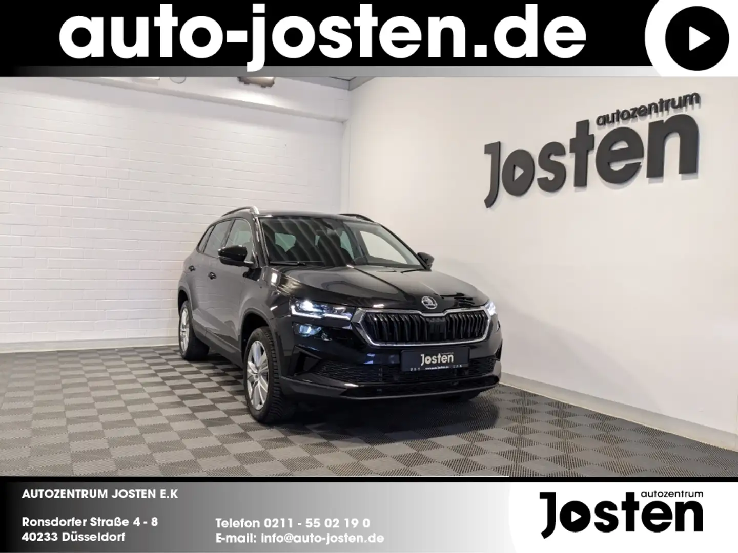 Skoda Karoq Selection 1.5 TSI MATRIX VIRTUAL NAVI ACC RFK Schwarz - 1