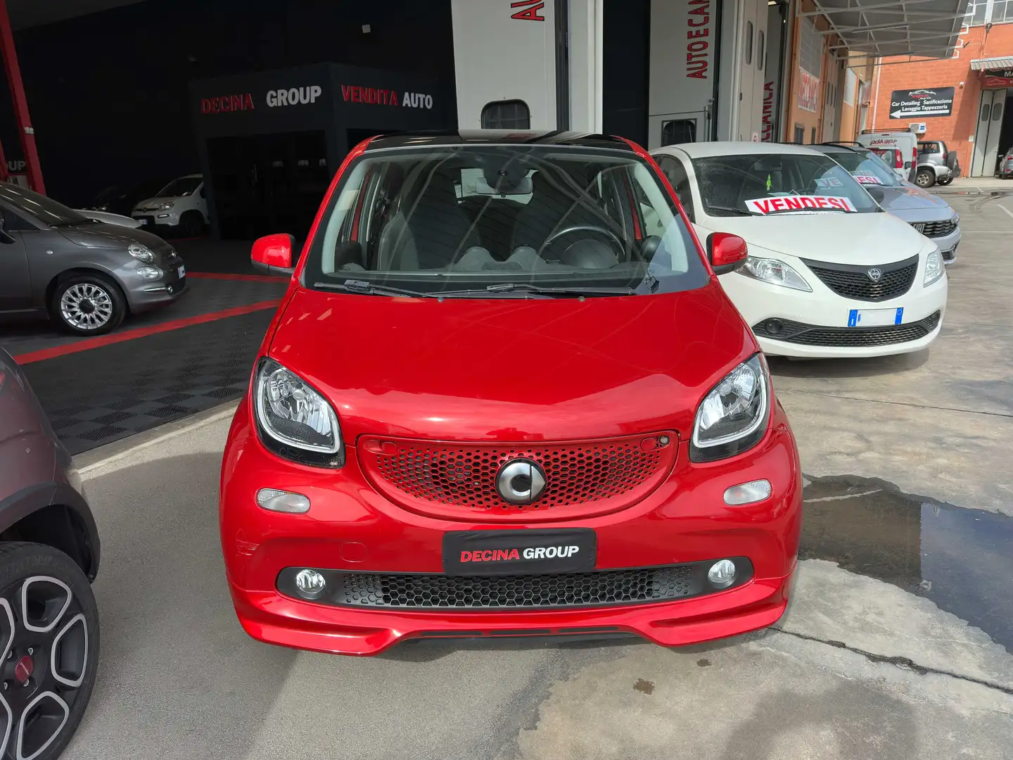 smart forFour 0.9 Turbo Brabus Style 90cv twinamic PREZZO REALE Rosso - 2