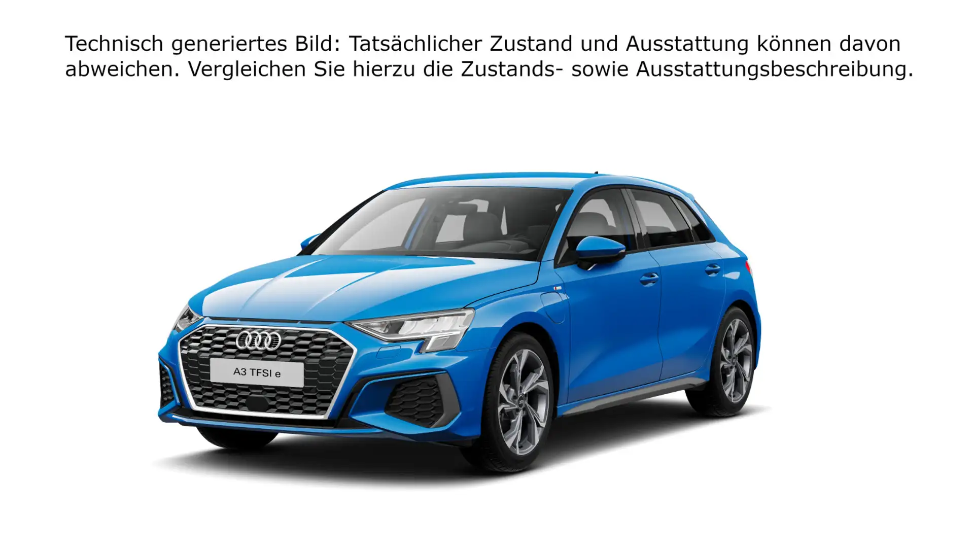 Audi A3 40 TFSIe S-tronic S-Line Navi B&O Blau - 2