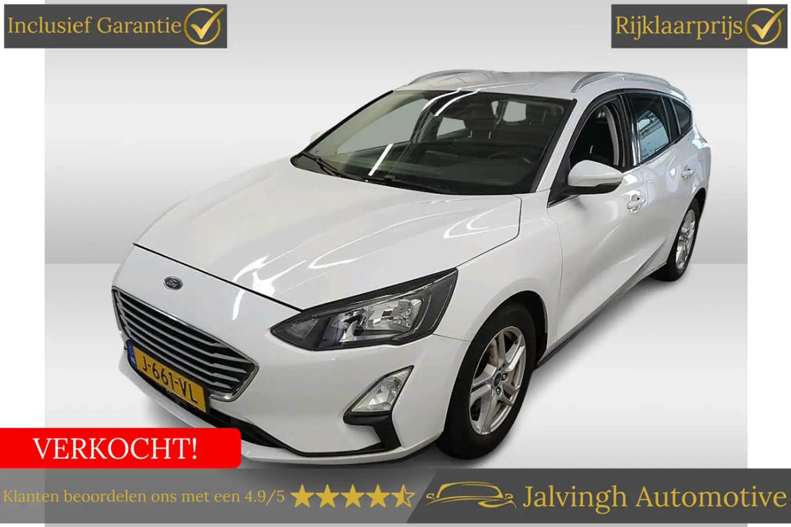 Ford Focus Wagon 1.0 EcoBoost Hybrid Trend Edition Business | Wit - 1