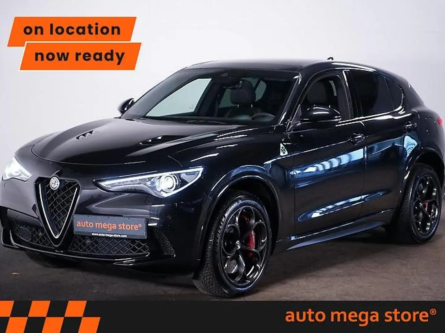 Alfa Romeo Stelvio 2.9 V6 Bi-turbo Quadrifoglio Q4 Kamera Noir - 1