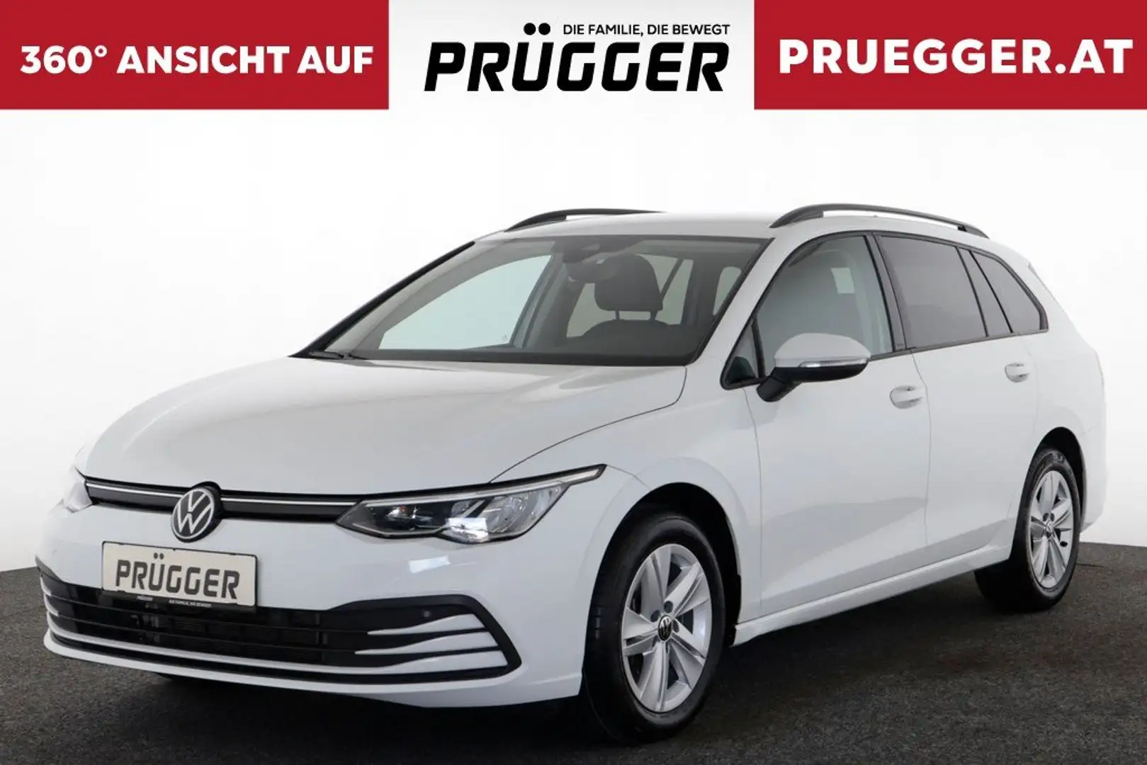Volkswagen Golf Variant 2,0 TDI LIFE AHV LED VIRTUAL SPORTSITZE Weiß - 1