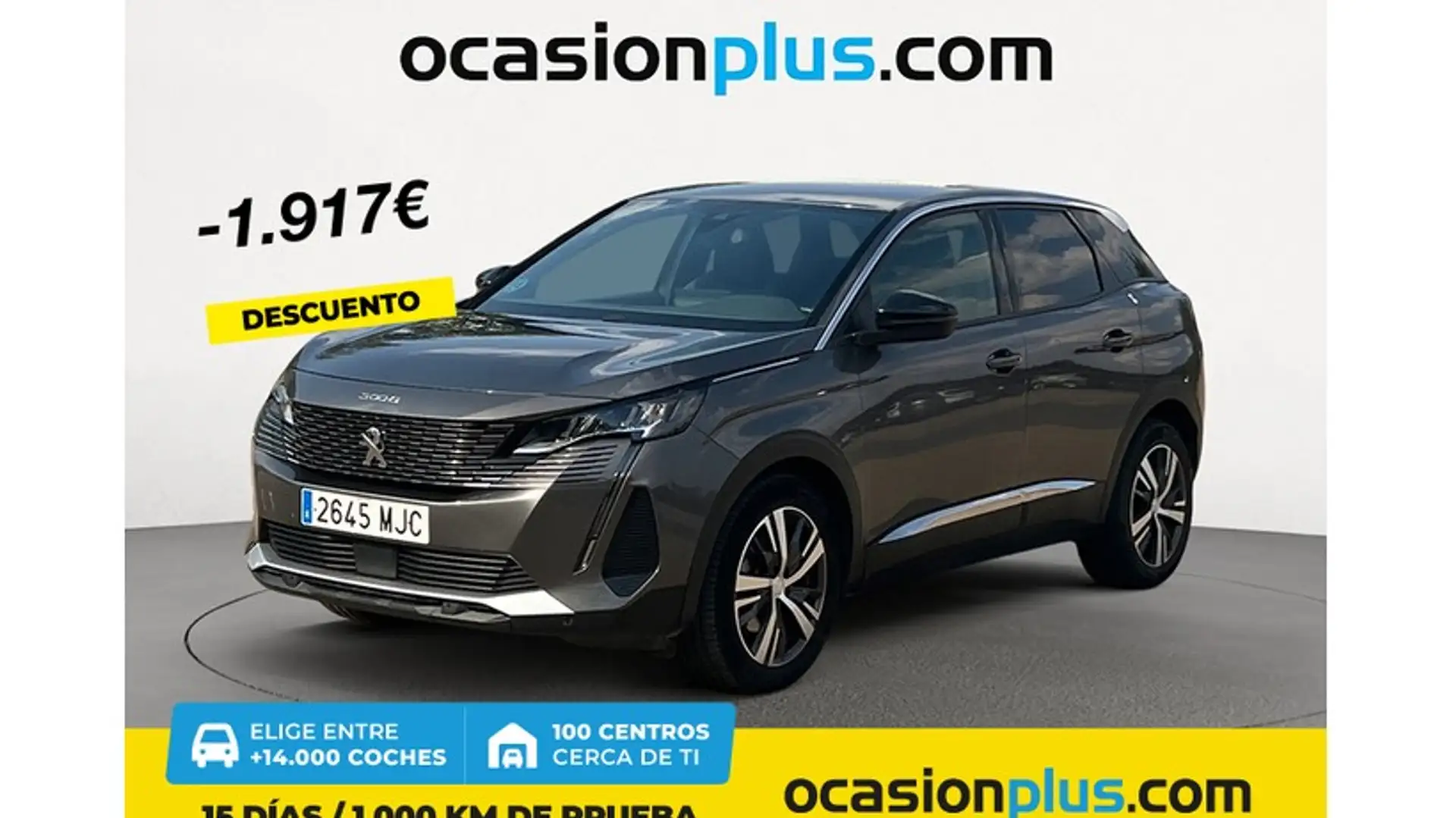 Peugeot 3008 1.2 PureTech S&S Allure 130 Zilver - 1