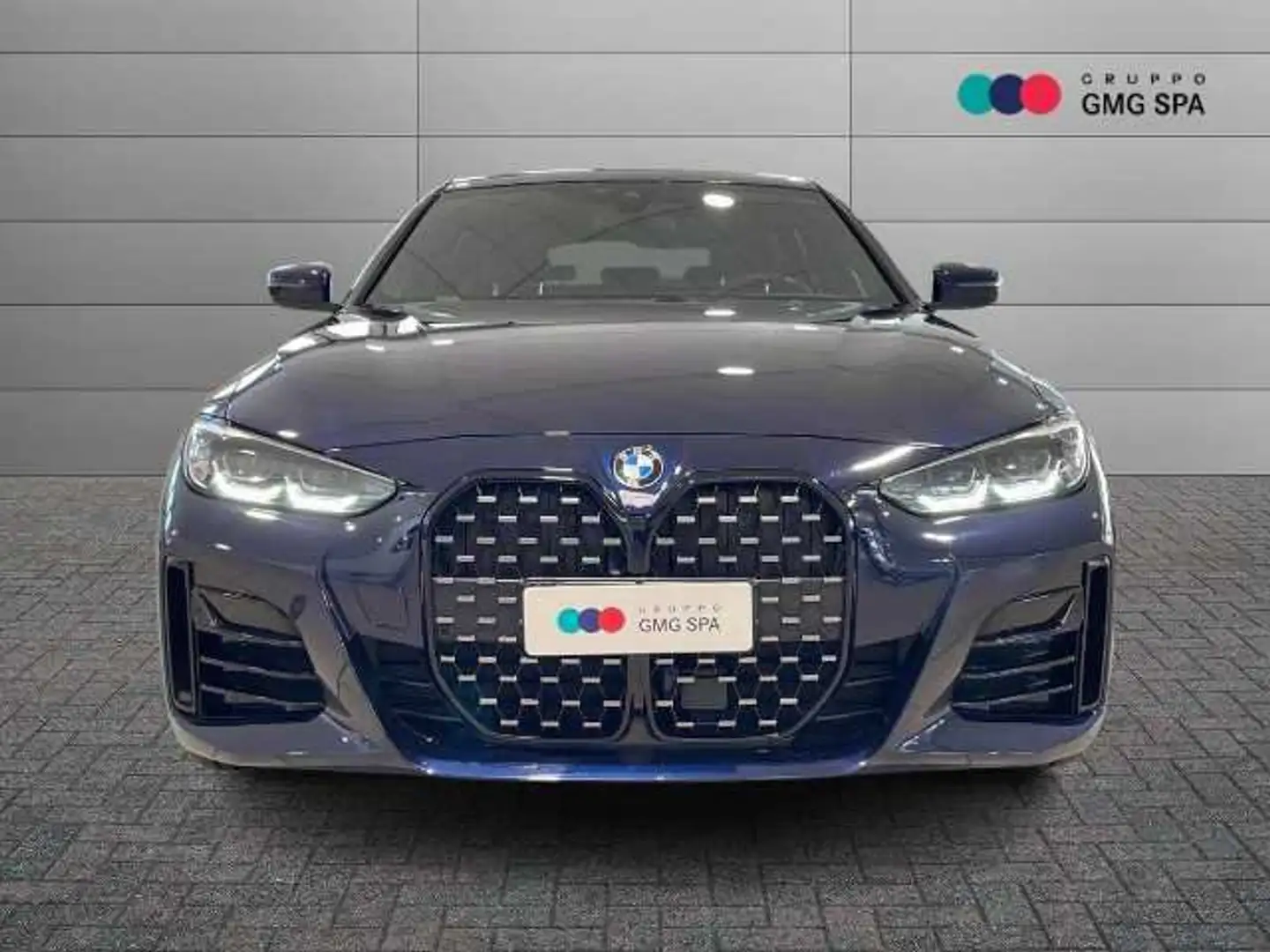 BMW 420 Serie 4 G26 2021 Gran Coupe 420d mhev 48V Msport Blu/Azzurro - 2