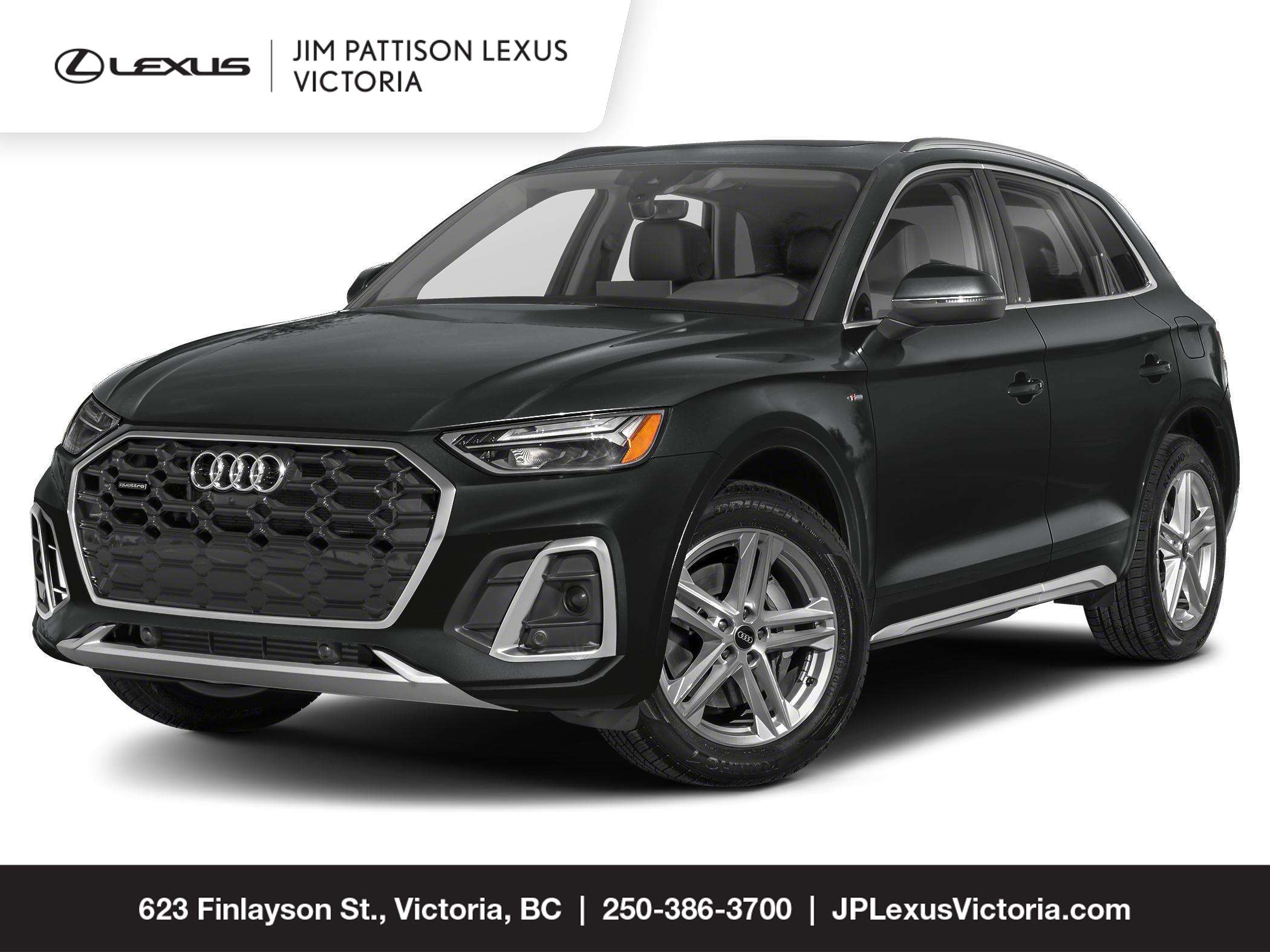 Black 2024 Audi Q5 Hybrid Plug-in SUV / Crossover Automatic