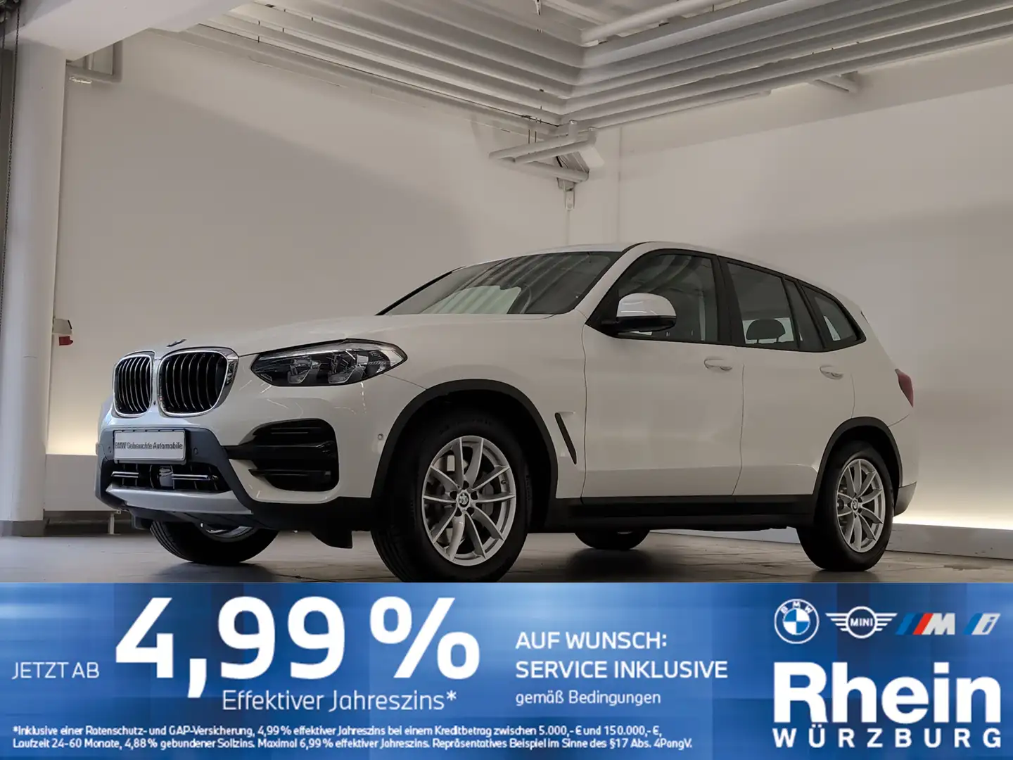 BMW X3 xDrive30i Advantage Pano/AHK/Ambiente  Pano/AHK/Am Weiß - 1