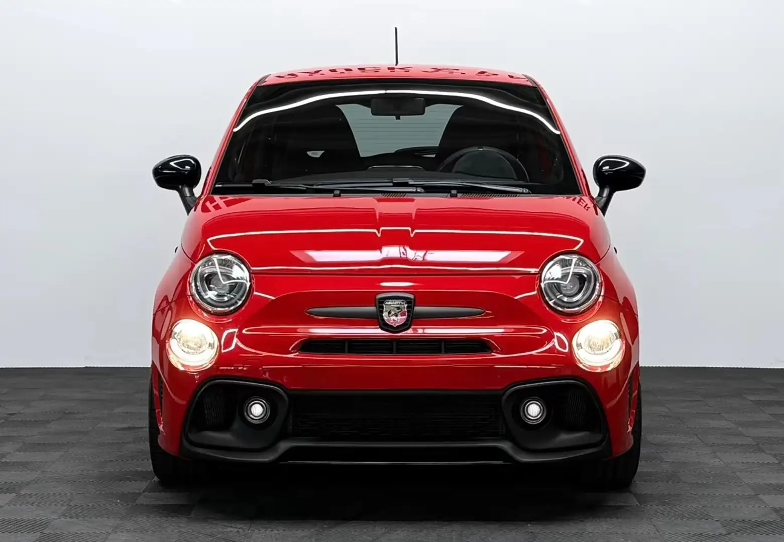 Abarth 595 Competizione Sabelt/Rennes sport/KIT Ext/ Ufficiale 🇩🇪 Rood - 2