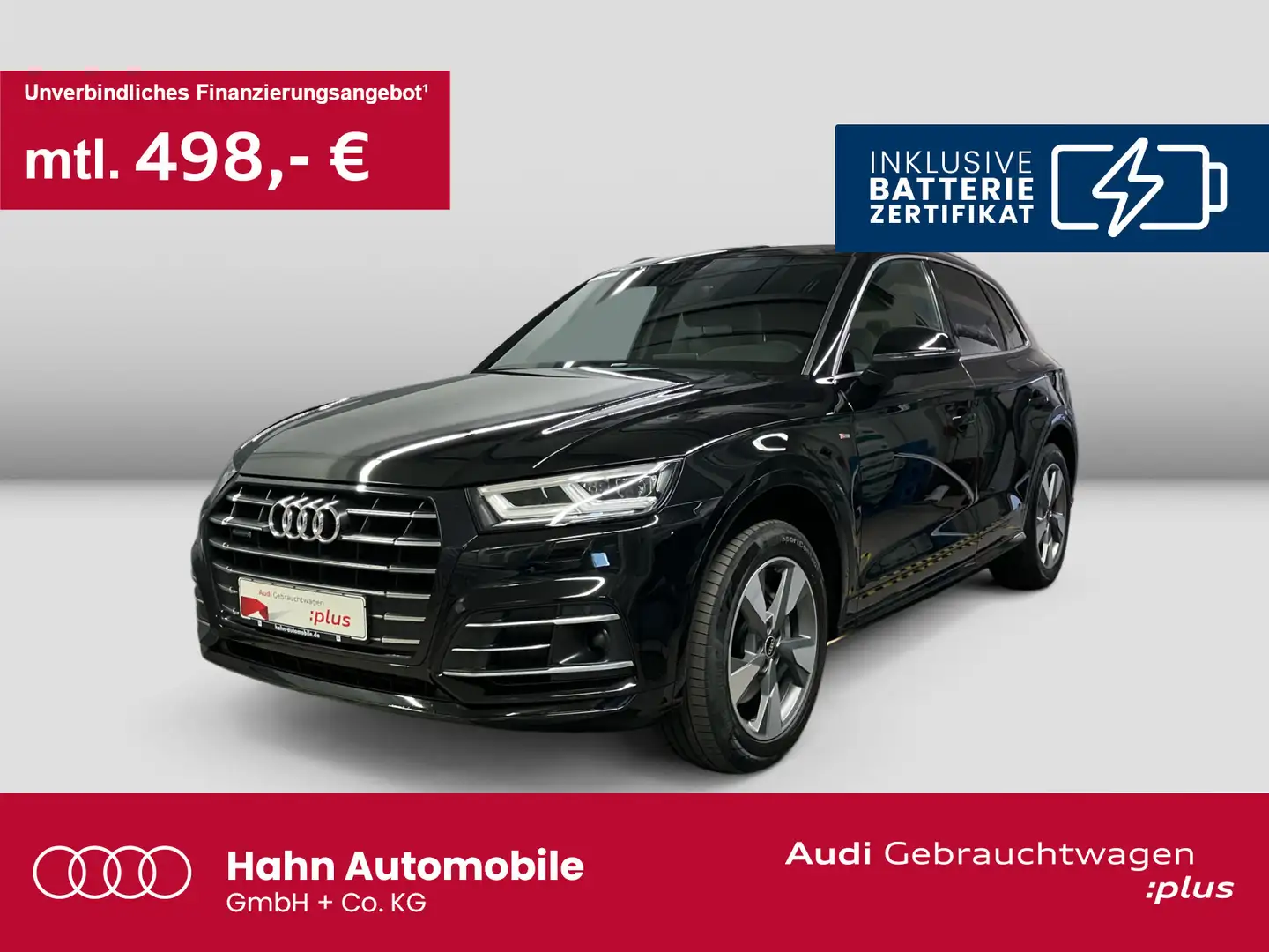 Audi Q5 55 TFSIe quattro S line Virtual AHK-Vor ACC Schwarz - 1