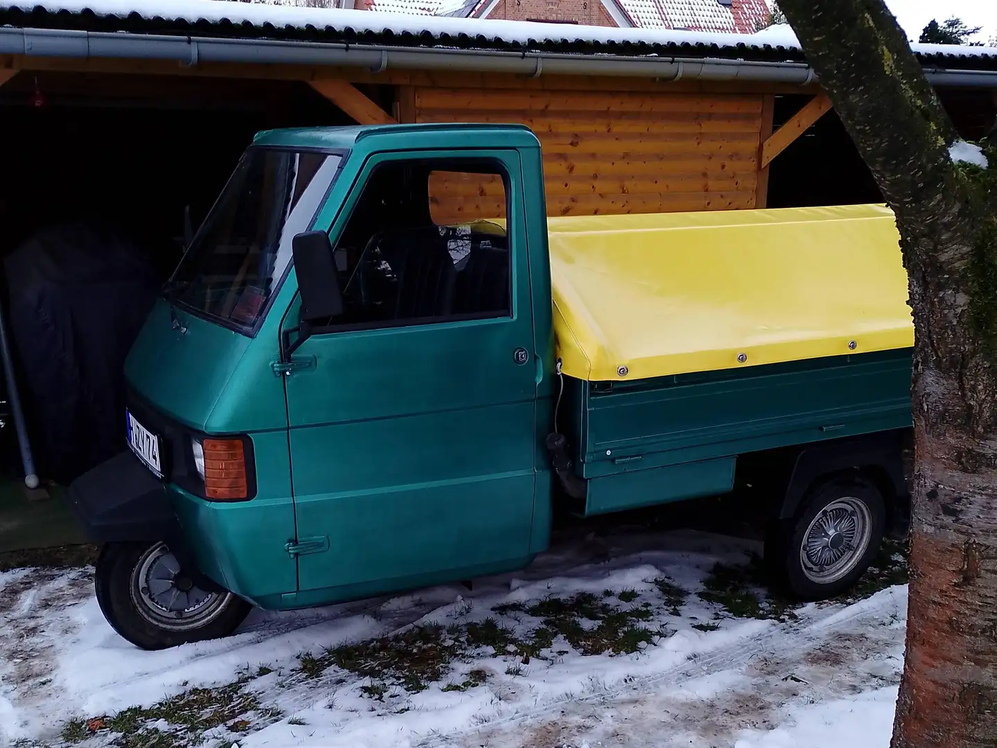 Piaggio Ape TM 703 Grün - 2