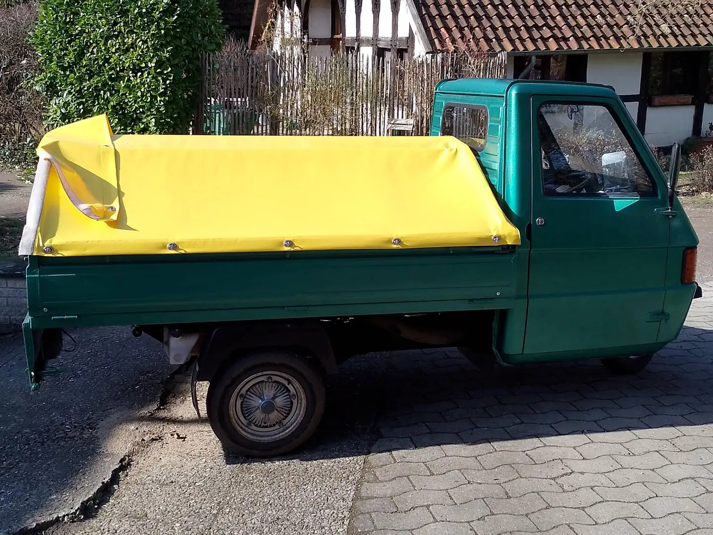 Piaggio Ape TM 703 Grün - 1