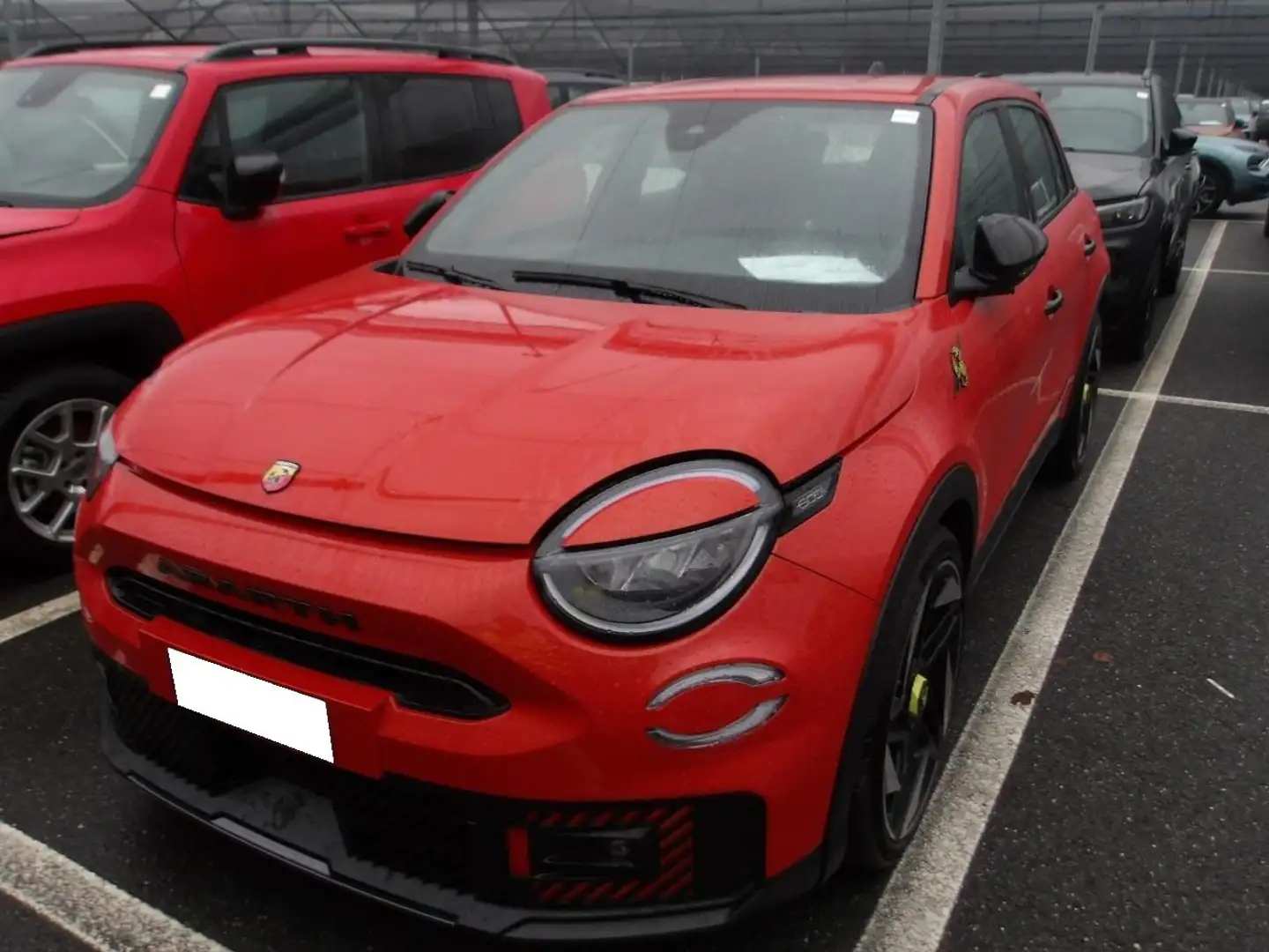 Abarth 600e 54kWh Turismo 240cv *UNIPRO* Arancione - 2