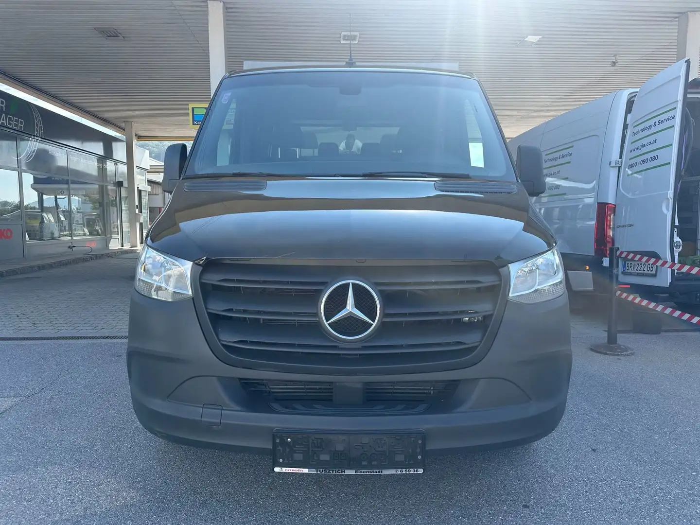 Mercedes-Benz Sprinter  314 CDI DOKA Climatronic-AHK Netto: 166 Schwarz - 2
