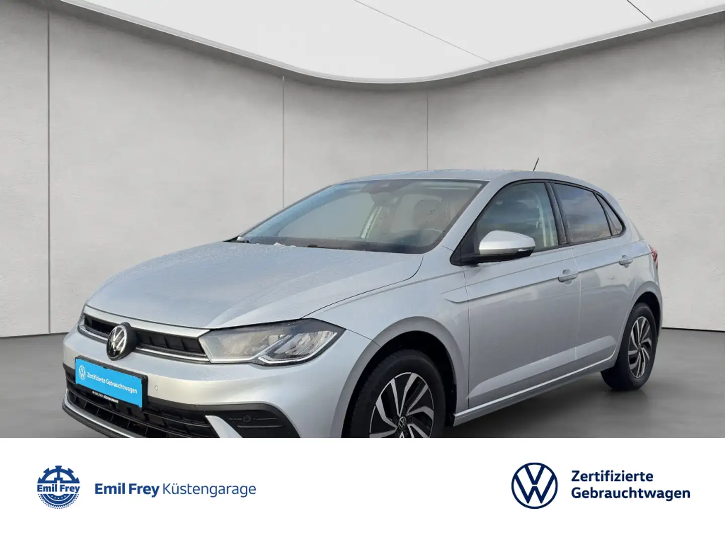 Volkswagen Polo Life 1.0l TSI DSG GJR KLIMA NAVI SHZ PDC LE Silber - 1