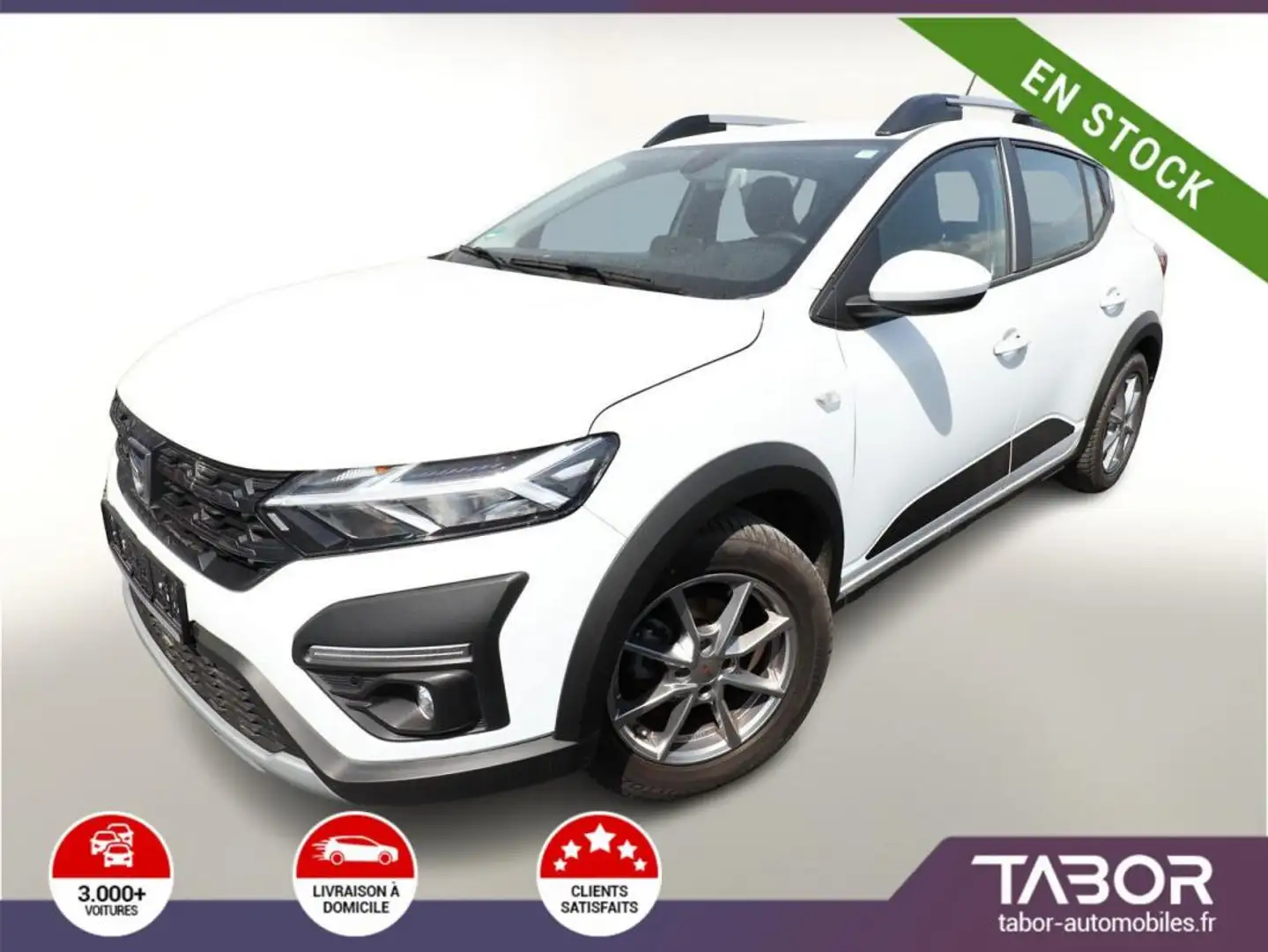 Dacia Sandero Stepway III 1.0 TCe 100 ECO-G Wit - 1