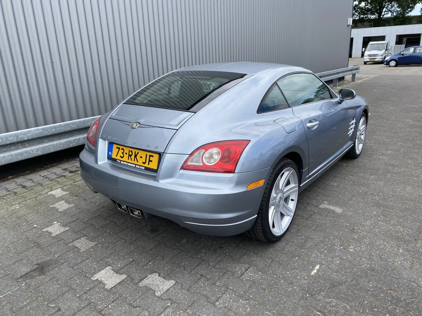 Chrysler Crossfire 3.2 V6 135Dkm.NAP, Leer, Complete historie, Zeer n Blau - 2