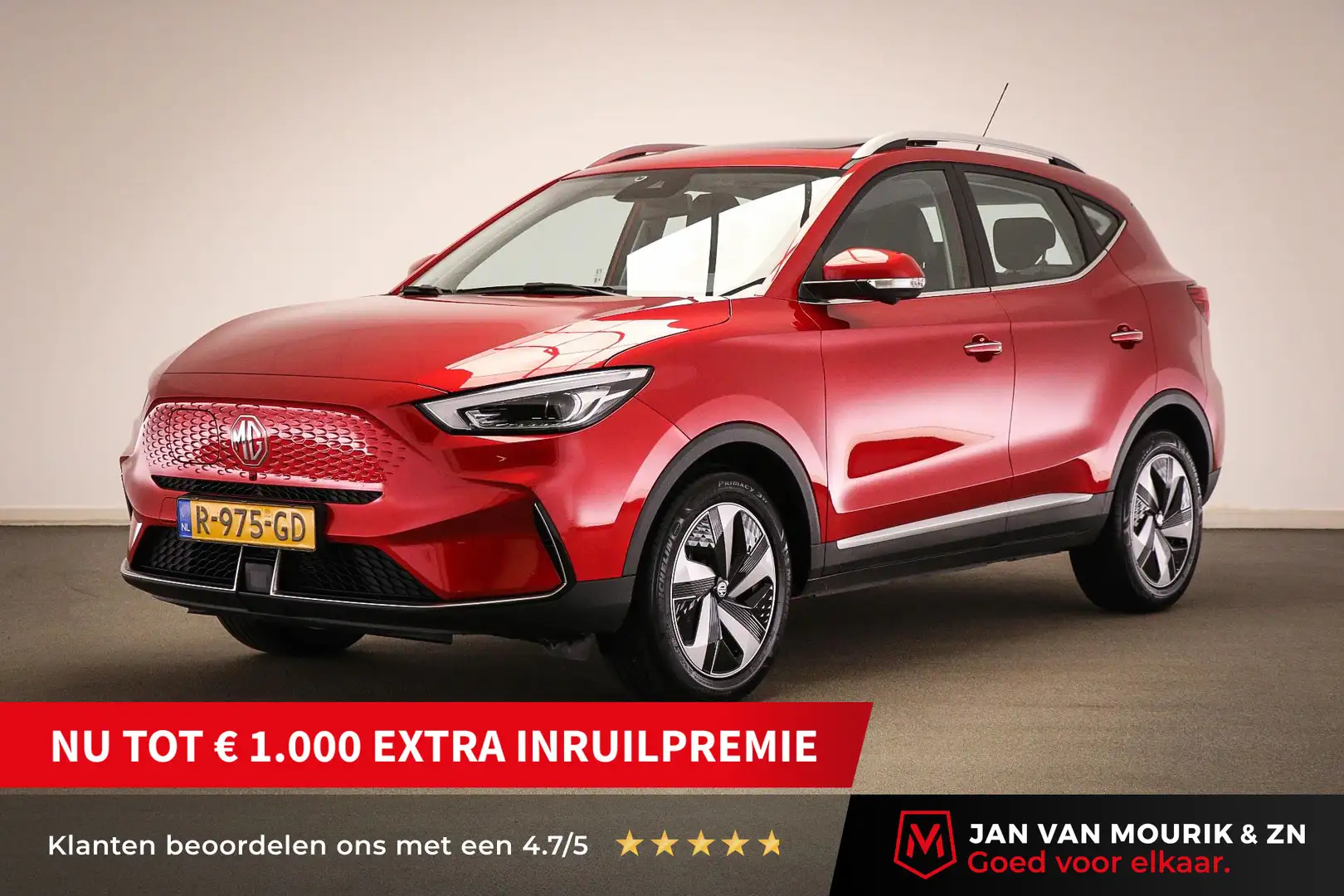MG ZS MG EV EV Standard Range Luxury 50 kWh | PANORAMADA Rood - 1