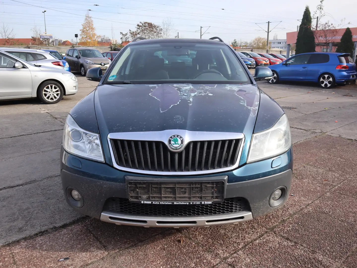 Skoda Octavia Scout 4X4 Bleu - 2