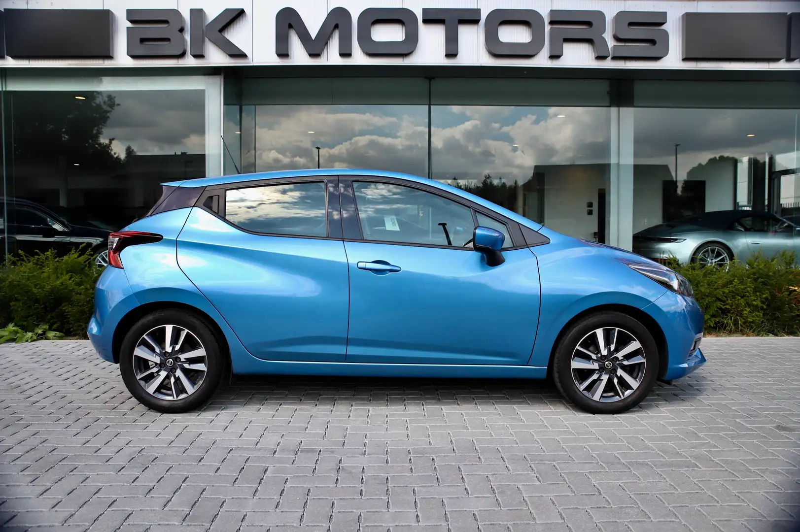 Nissan Micra 1.0 Acenta /CAMERA/CARPLAY/CRUISE/ZETELVERWARMING Blau - 2